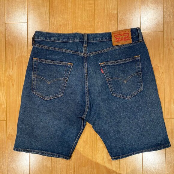 Levis 501 Denim Shorts - Picture 2 of 5
